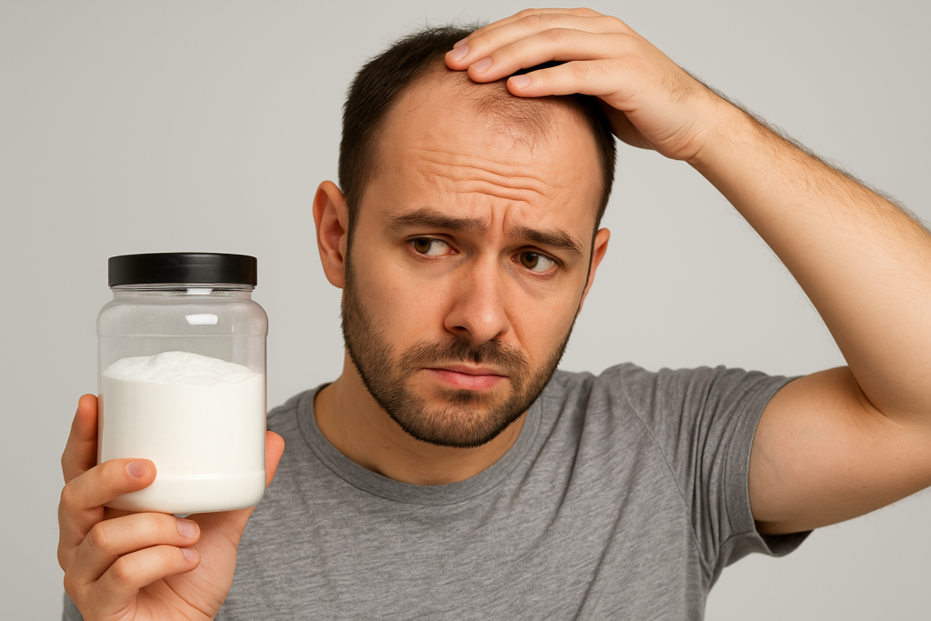 Does creatine cause hair loss or is it a myth?